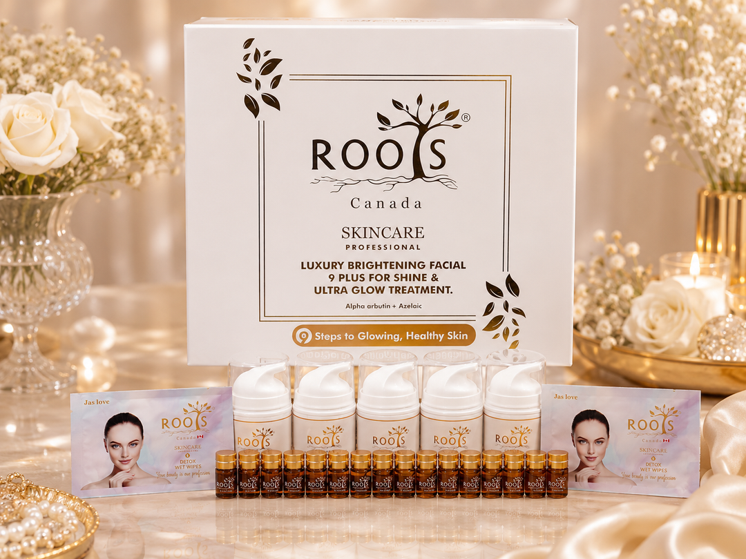 Luxury Brightening Facial – 9 Plus for Shine & Ultra Glow Treatment