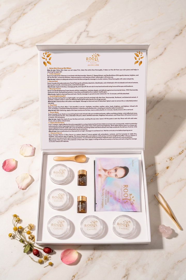 Luxury Brightening Facial – 9 Plus for Shine & Ultra Glow Treatment