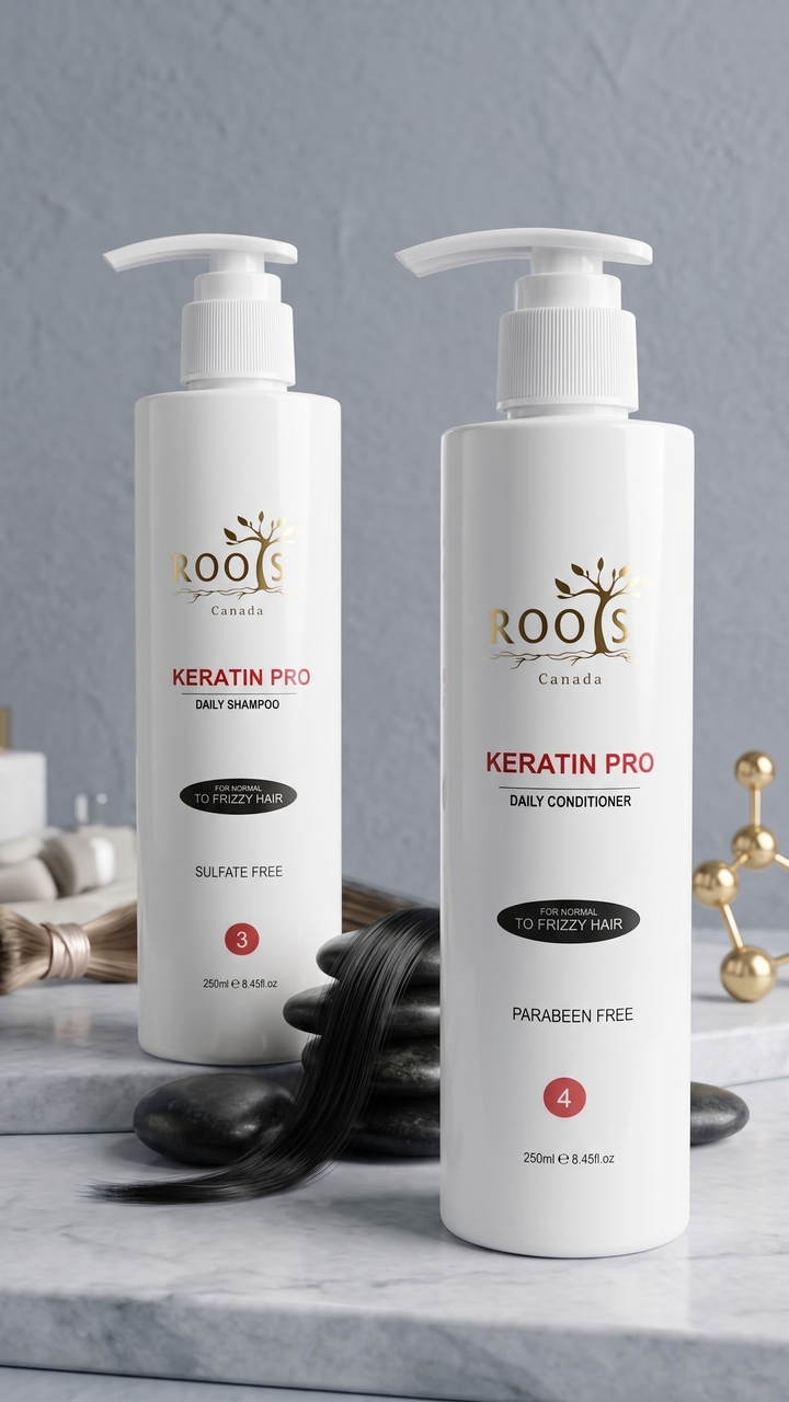 Keratin Pro Daily Shampoo & Conditioner Set