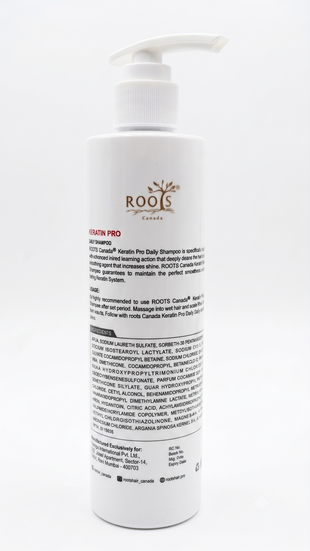 Keratin Pro Daily Shampoo & Conditioner Set