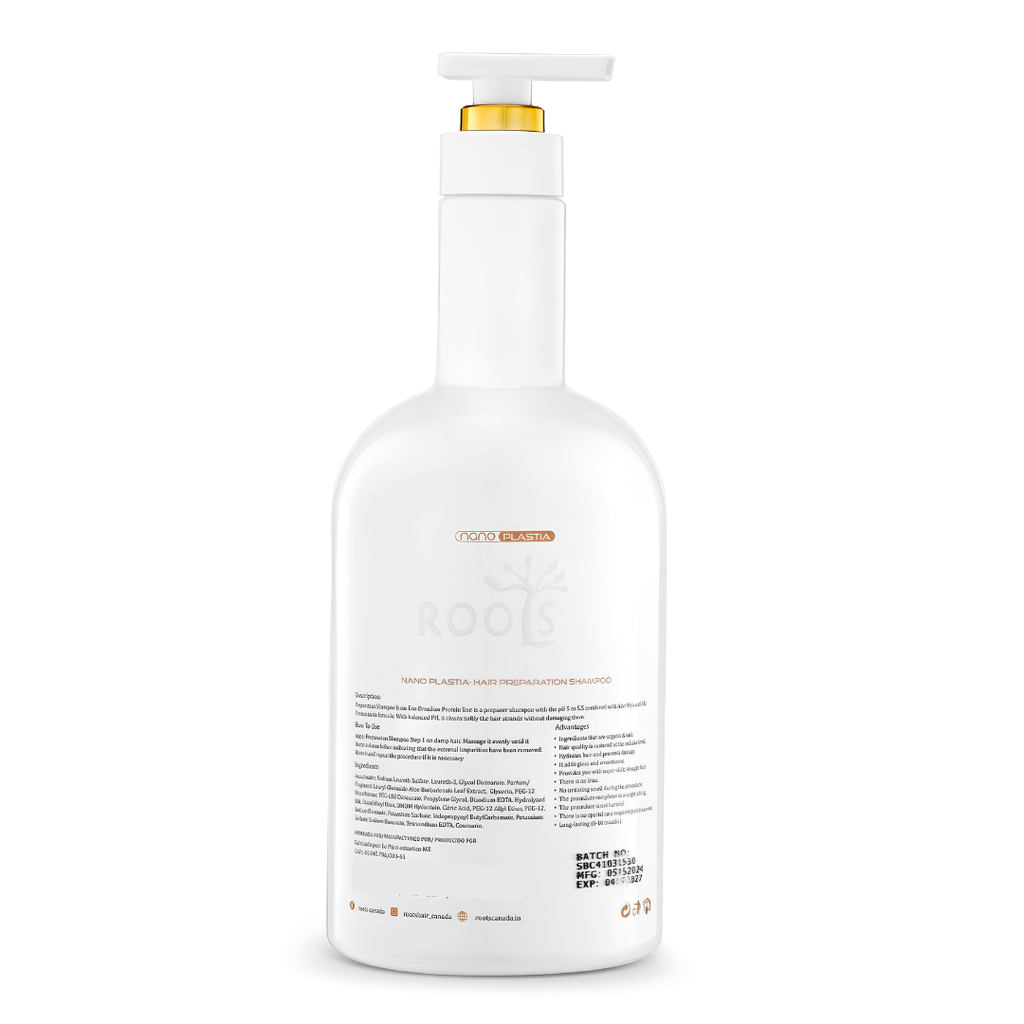 Nano Plastia Preparation Shampoo - Step 1