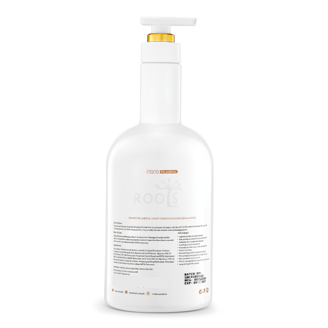 Nano Plastia Preparation Shampoo - Step 1