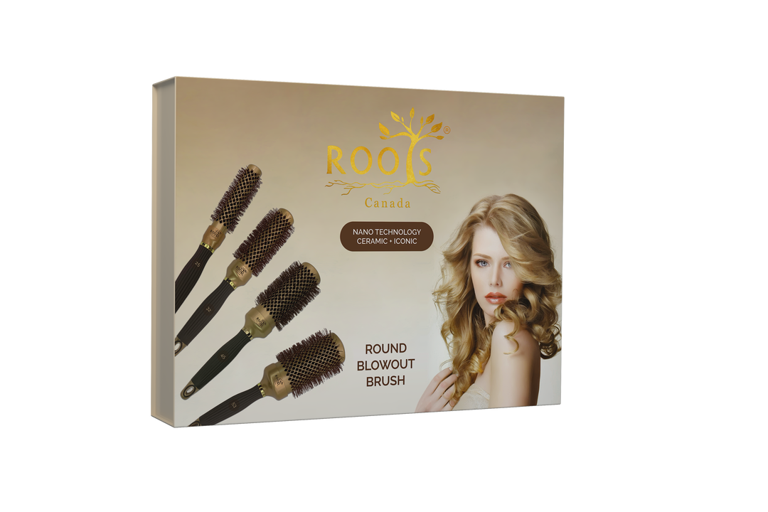 ROOTS Canada Professional Round Blowout Brush Set