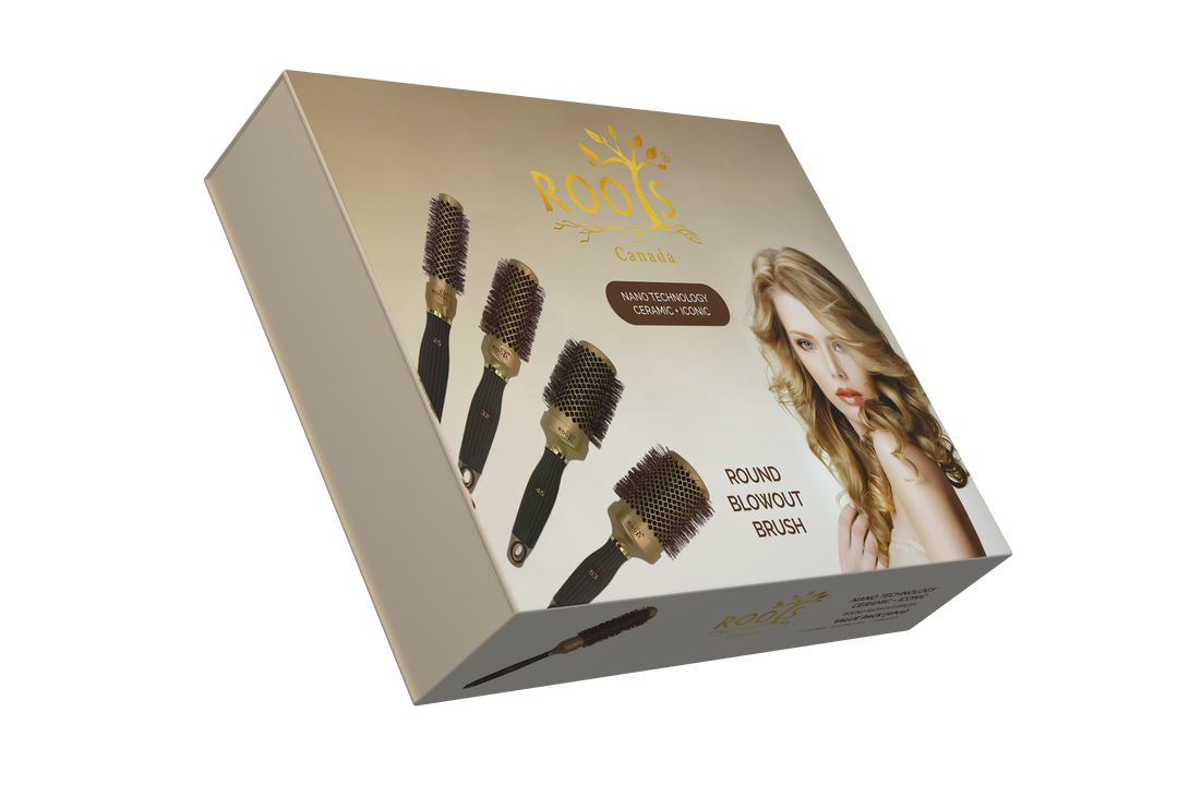 ROOTS Canada Professional Round Blowout Brush Set