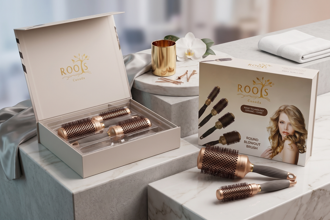 ROOTS Canada Professional Round Blowout Brush Set