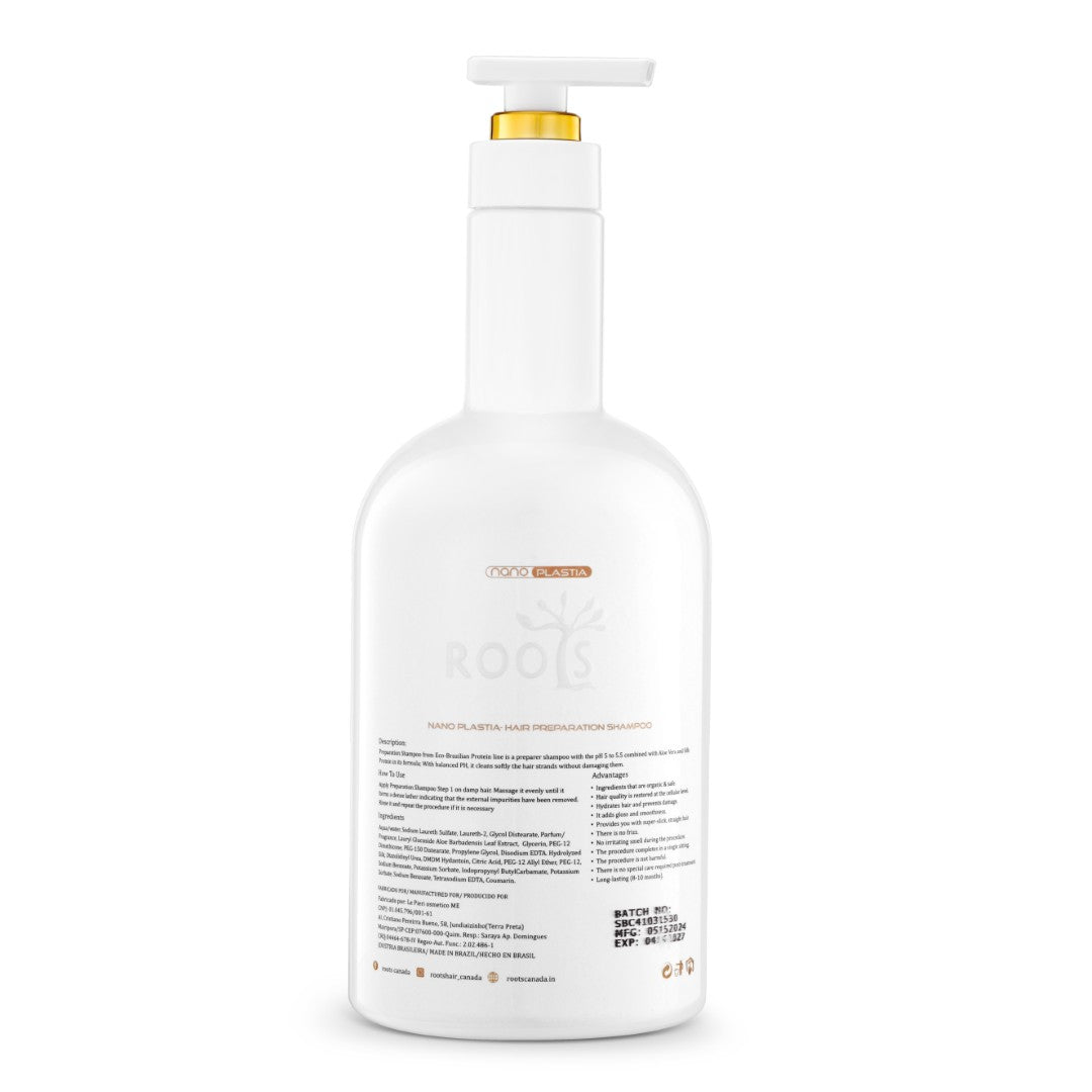 Nano Plastia Preparation Shampoo - Step 1