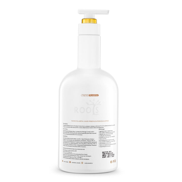 Nano Plastia Preparation Shampoo - Step 1