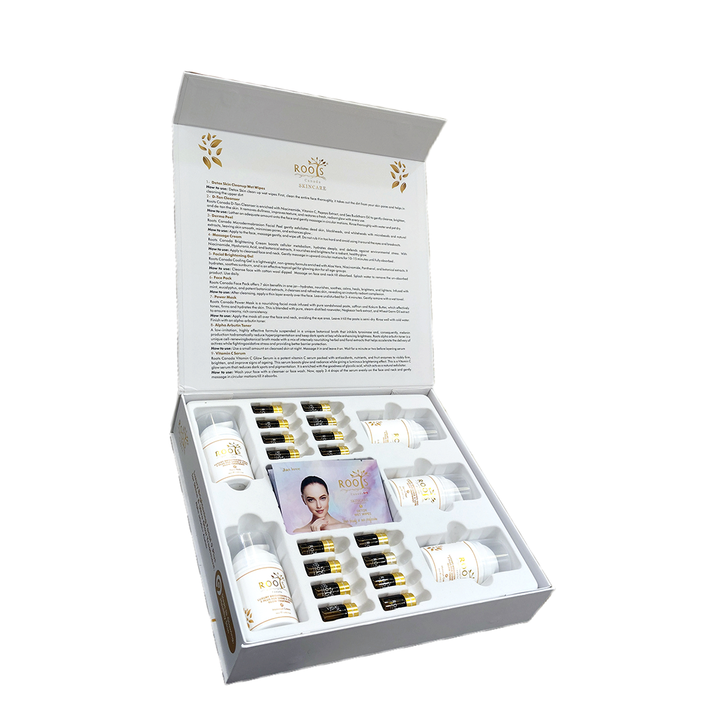 Luxury Brightening Facial – 9 Plus for Shine & Ultra Glow Treatment